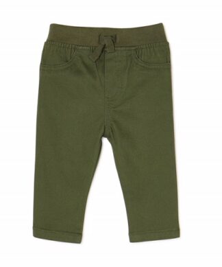 Garanimals Baby Boys Woven Trouser Pant - Army Green