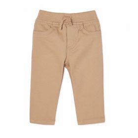 Garanimals Baby Boys Woven Trouser Pant - Khaki Brown