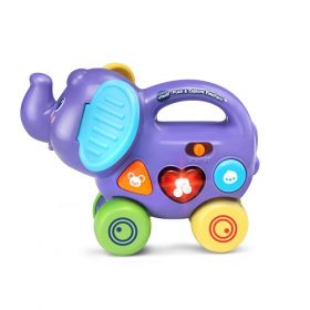 VTech Pull & Discover Activity Elephant 50+ Songs, Phrases & More Purple.