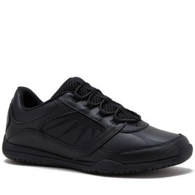 Tredsafe Women's Merlot Slip Resistant Athletic Shoe - Black
