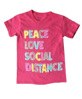 Trendy Girls Glitter Short Sleeve T -Shirt Top - Pink