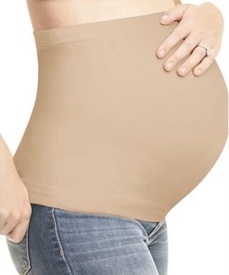 Secret Treasures Women's Maternity Pregnancy Support Band - Biege