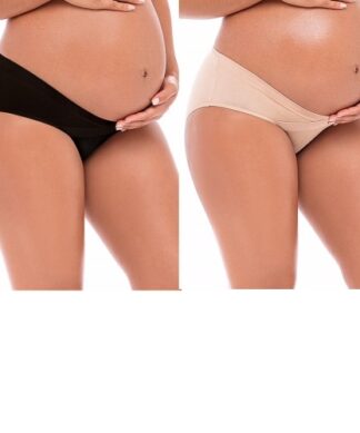 Secret Treasures Women's Maternity Under The Belly Pregnancy Pant - 2 Pcs