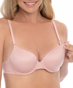 Secret Treasures T-Shirt Maternity Nursing Bra - Breastfeeding - Rose Gold