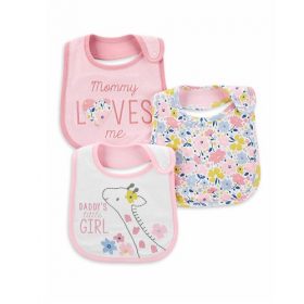 Carter's Child Of Mine Soak Free Baby Girls Feeding Bib