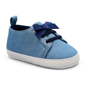 Carter's Child Of Mine Newborn Baby Girl Chambray Sneaker Shoe