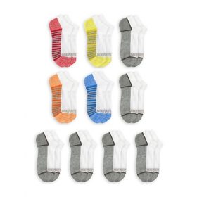 Fruit Of The loom Boys Socks , No Show Zone -10 Pairs