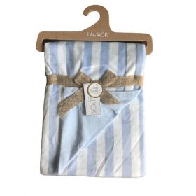 Lila & Jack Soft Mink Stripped Baby Boys Blanket