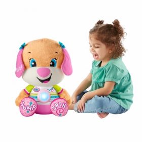 Fisher Price Laugh & Learn So Big Sis, Large Musical Plush Learning Toy