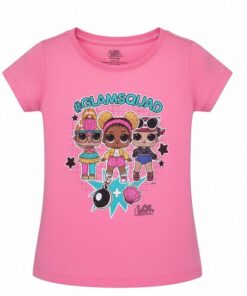 LOL Glamsquad Girls Short Sleeve T-Shirt - Pink
