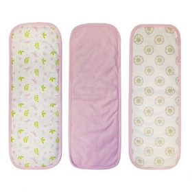 Parent's Choice Baby Girls Soft & Absorbent Burp Cloths