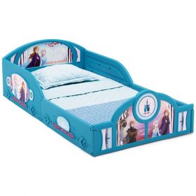 Disney Frozen II Plastic Sleep & Play Toddler Bed By Delta Children