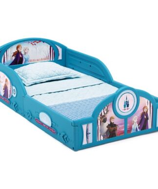 Disney Frozen II Plastic Sleep & Play Toddler Bed By Delta Children