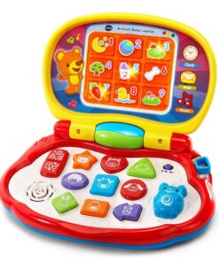 Vtech Brilliant Baby Laptop Teaches Colours, Shapes & Music
