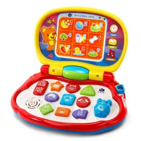 Vtech Brilliant Baby Laptop Teaches Colours, Shapes & Music