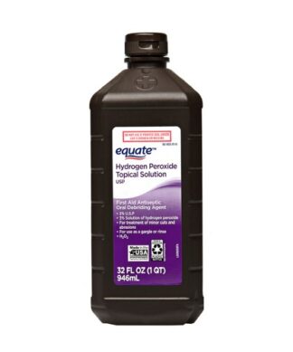 Equate 3% Hydrogen Peroxide First Aid - 946ml.