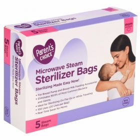 Parent's Choice Microwave Steam Sterilizer Bags Set
