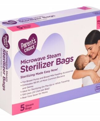 Parent's Choice Microwave Steam Sterilizer Bags Set