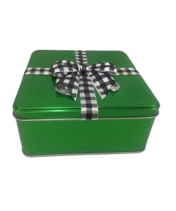 Special Celebration Packaging Tin Gift Box - Green