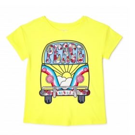 365 Kids by Garanimals  Girls Hippie Van Short Sleeve T-Shirt
