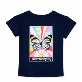 365 Kids by Garanimals  Girls Keep Blooming Short Sleeve Tshirt Top