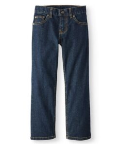 Wonder Nation Boys Relax Denim Jeans Trouser Pant- Blue