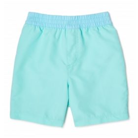 Wonder Nation Toddler Boys Solid Swim Trunk Shorts - Aqua