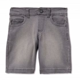 365 Kids Little Boys Denim Jeans Shorts - Grey