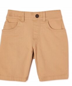 365 Kids Boys Twill 5 Pocket Shorts - Carton Brown