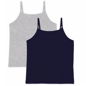 Wonder Nation Girls Plain Underwear Camisole - Coloured