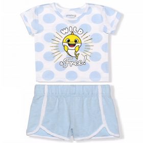 Baby Shark Baby & Toddler Girls Top & Shorts Set