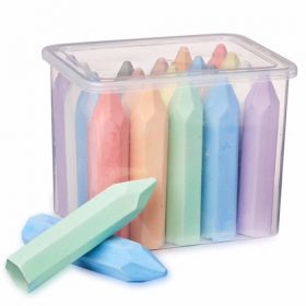 Play Day Sidewalk Chalk Set, 20 Pieces