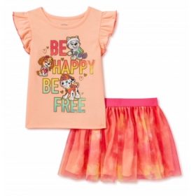 Nickelodeon Paw Patrol Toddler Girls T-shirt & Tutu Skirt Set