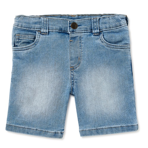 Garanimals Toddler Boys Denim Jeans Shorts - Light Blue. - KIDS BESTPRICE