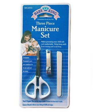 Baby King 3 Piece Baby Manicure Grooming Set
