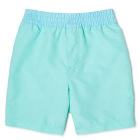 Wonder Nation Baby & Toddler Boys Swimming Trunk Shorts - Bold Aqua