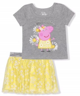 Peppa Pig Toddler Girls Top & Tutu Skirt Set
