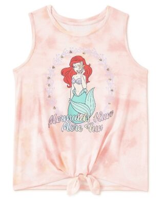 Disney Ariel Girls Starfish Tank Tie Top