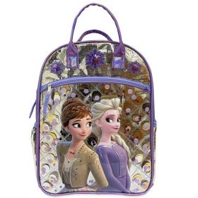 Disney Frozen 2 Girls Top Handle 16 Inches Full Size Backpack/School Bag