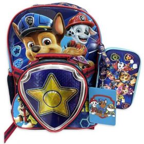 Nickelodeon Paw Patrol Action Pack 4 Piece Back To School Bag Set