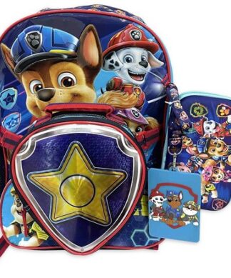 Nickelodeon Paw Patrol Action Pack 4 Piece Back To School Bag Set
