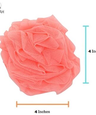 Best Brand Baby & Toddler Bath Pouf Loofah Sponge - Peach