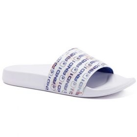 And1 Men's Lenticular Crossover Slide Changing Logo Slide Slipper