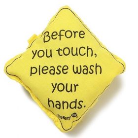 Safety 1st No Germ On Board Sign - Yellow