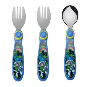 Disney Pixar Toy Story Toddler Kids Forks & Spoon Set