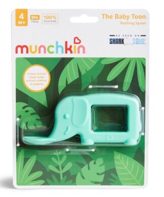 Munchkin The Baby Toon Silicon Teething Spoon - Elephant