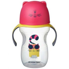 Tommee Tippee Soft Sprout Baby Trainer Sippy Cup - 12months, Pink