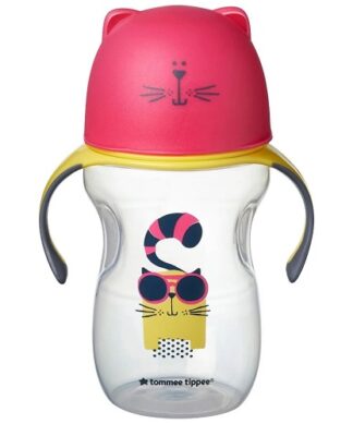 Tommee Tippee Soft Sprout Baby Trainer Sippy Cup - 12months, Pink