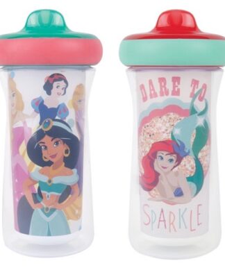 Disney Princess Insulated Toddler Kids Sippy Cup -9oz 2 Pack