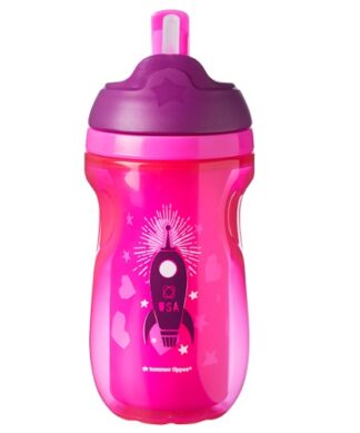 Tommee Tippee Insulated Toddler Straw Sippy Cup 9oz (266ml)